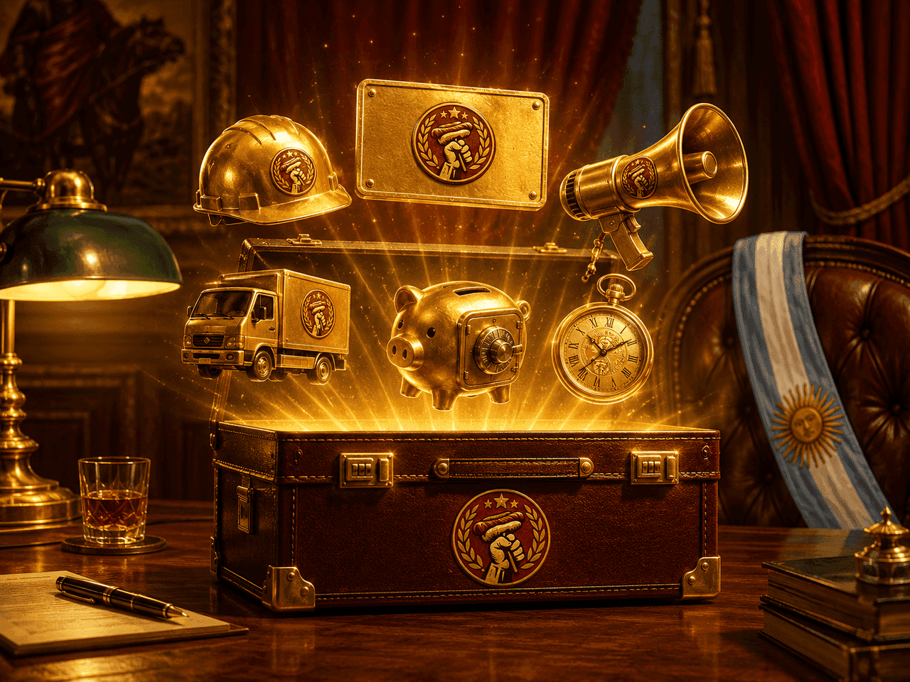 El maletín del pack Premium